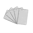 Clear Top Slit ID Card Holder
