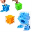 3D Puzzle Maze Money Bank Box