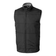 Cutter & Buck Stealth Hybrid Quilted Mens Windbreaker Vest