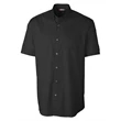 Clique Avesta Stain Resistent Mens Short Sleeve Button Do...
