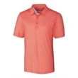 Cutter & Buck Pike Mini Pennant Print Stretch Mens Polo