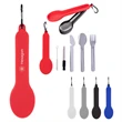 Travel Utensil Set With Silicone Holder