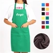 Polyester Apron W/ 2 Pockets