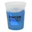 16 oz. Cheer Color Changing Stadium Cup w/ 2 Imprint