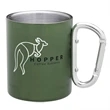 10 oz. RANGER Carabiner Handle Stainless Steel Mug 2 Color
