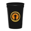 12 oz. Fanatic Plastic Stadium Cups w/ 2 Color Imprint