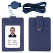 Badge Holder with Adjustable Retractable Lanyards