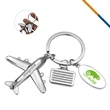 Airplane Tag Keychain