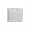 Strip Plastic Side-Flap Badge Holder