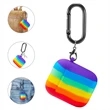 Rainbow Silicone Earbuds Case