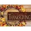 Autumn Harvest Thanksgiving Cards