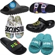 3D Embossed Custom Slides, Slippers, Flip-Flops, and Sandals