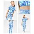 Girls' Activewear Set - Short Sleeve T-Shirt and Leggings