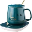 Thermostatic Ceramic Mug & Heating Pad Set