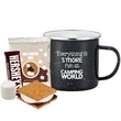 16 oz. Speckled Camping Mug Cocoa & S'mores Gift Set