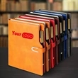 Custom PU Leather Surface Business Notebook