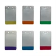 Translucent Color Bottom Tab Card Holder