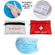 PPE Kit with Imprinted Zipper Pouch