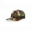 Youth 6 Panel Mid Profile Structured Cotton Trucker Cap