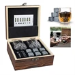 Whiskey Glass Set With Wooden Gift Box