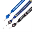 1" Silk Screen Lanyard/Badge Reel Combo