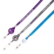 3/8" Silk Screen Lanyard/Badge Reel Combo