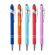 Rubberized Aluminum Stylus Ballpoint Pen