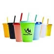16oz. Mood Stadium Cup/Straw/Lid Set