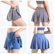 Workout Tennis Activewear Sports Skort With Built-in Shorts