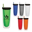 20 Oz. FunCup Collection w/Color Matching Lid & Straw