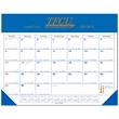 12 Month Calendar Leatherette Planner