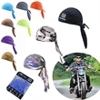 Bandana and Motorcycle Helmet Liner Cycling Skull Cap