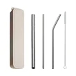 Reusable Straw Set With Case