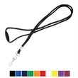 1/8" Blank Round Braid Lanyard - Breakaway W/ Swivel Hook