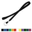 3/8" Tube Blank Lanyard Non-Breakaway w/ Split Ring