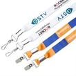 1" Dye Sublimated Double Ended Lanyards