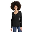 District Women's Perfect Tri Long Sleeve V-Neck Tee