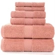 6 Pieces Bath Towel Set