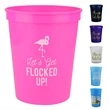 16 Oz. Smooth Wall Plastic Stadium Cup