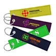 Short Woven Flight Key Tag