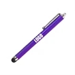Purple Soft Tip Stylus w/White Logo