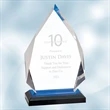 Blue Diamond Impress Acrylic Award