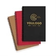 A5 Kraft Paper Cover Spiral Notebook