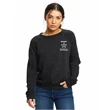 Embroidered-Pullover Long Sleeve Crewneck Sweatshirt