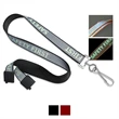 5/8" Safety First GITD Reflective Breakaway Lanyard w/ Hook