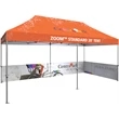 20' Zoom Outdoor Tent Custom Printed Halfwall Kit