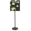 Observe Pro Sign Stand with 16"x16" graphic & lit rack