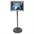 Advocate Snap Frame Sign Stand & PVC Graphic