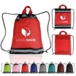 Reflective Tote Drawstring Bag Sports Gym Backpack
