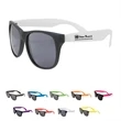 Two-Tone Matte Sunglasses